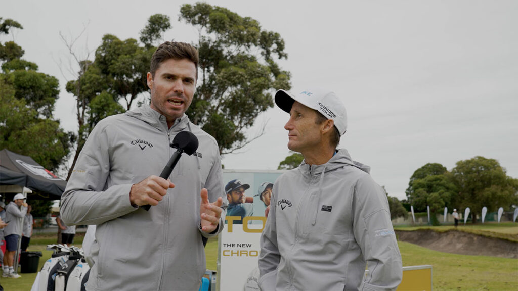 Callaway Paradym Ai Smoke Launch: Damien Oliver